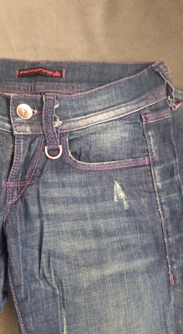 Lacivert Kadın Denim Pantolon — görsel 7/12