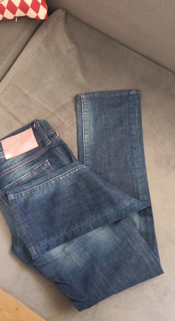 Lacivert Kadın Denim Pantolon — görsel 3/12