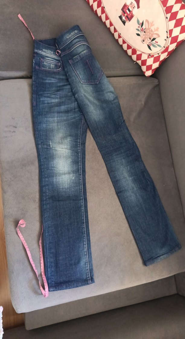 Lacivert Kadın Denim Pantolon — görsel 11/12