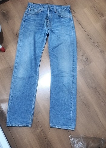 Levis Acik Mavi Denim Jean Levi S 501