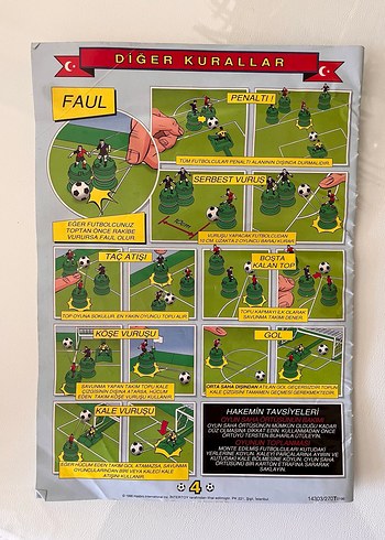 Pro Action Futbol Masa Oyunu - Görsel 13