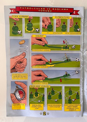 Pro Action Futbol Masa Oyunu - Görsel 11