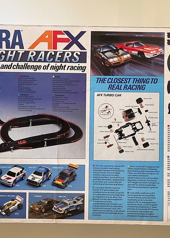 Tomy Aurora AFX Oyuncak Gece Yarış Arabası - Görsel 6