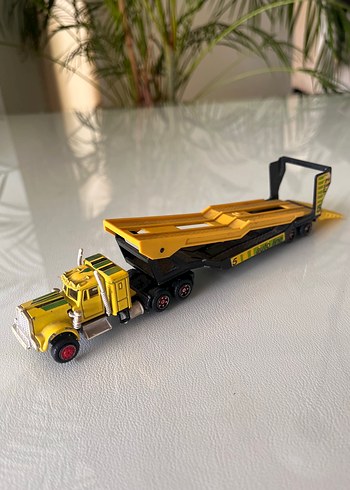 Koleksiyonluk Vintage Majorette Kenworth Otomobil Taşıyıcı Tır - Görsel 3