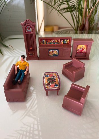 Çocuk Oyun Evi Mobilyası Seti - Görsel 7