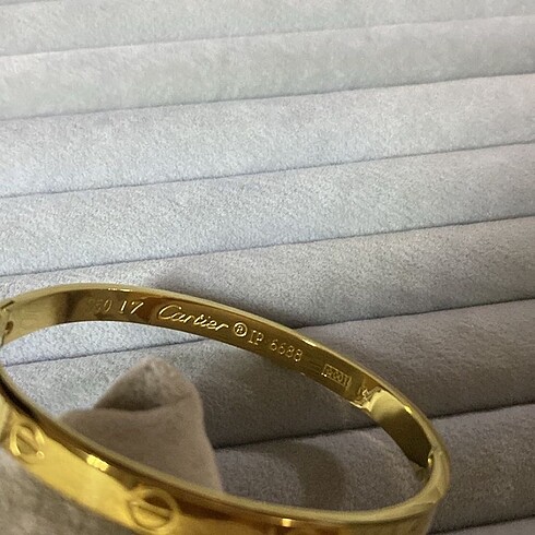 Cartier Cartier çelik kelepçe 17 no