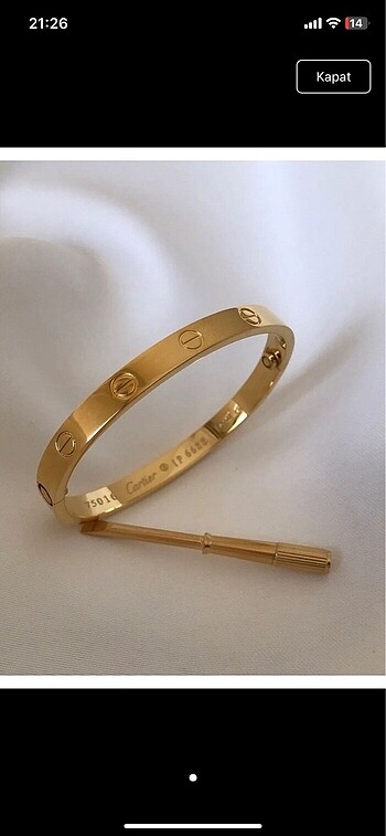 2 gold vidalı 1 silver