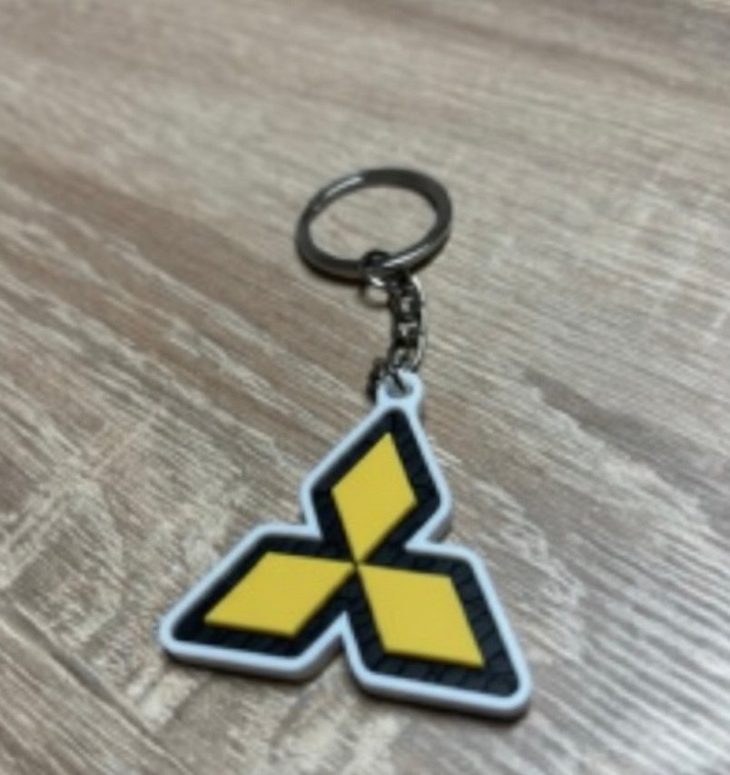 Siyah Parlak VW Vintage Anahtarlık - Görsel 3