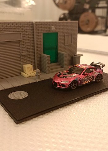 1/64 araba garaj diaroması - Görsel 3