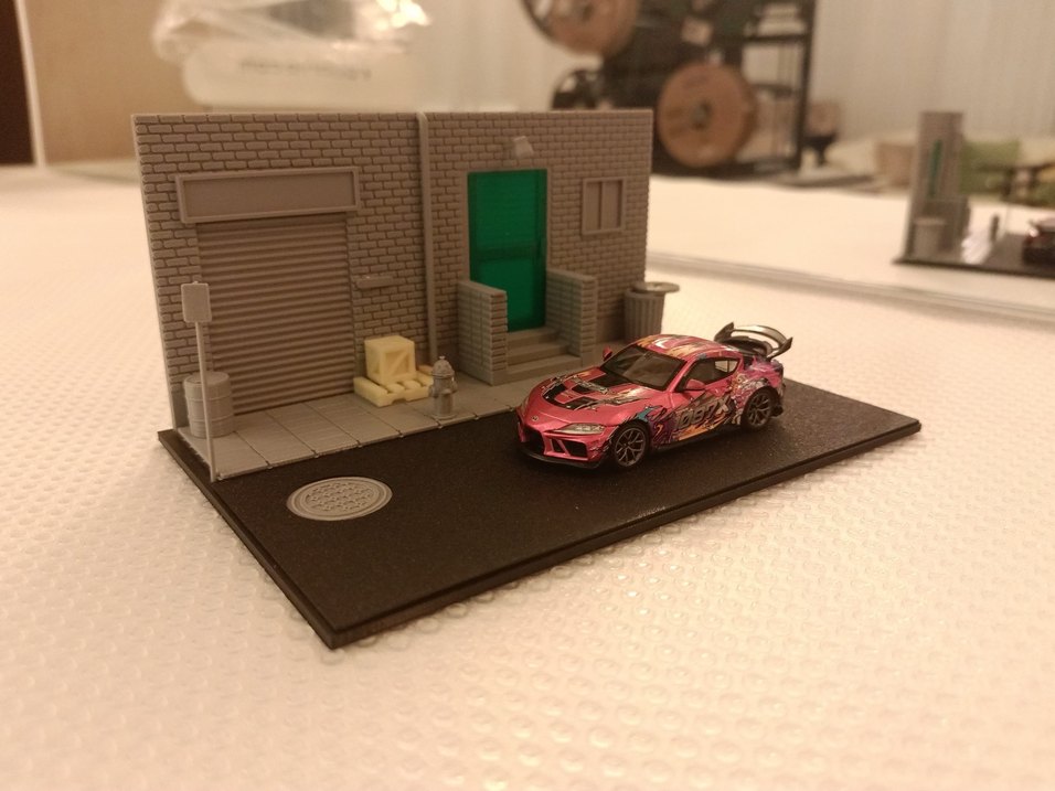 1/64 araba garaj diaroması - Görsel 3