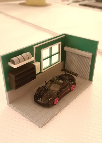 1/64 Araba garaj diaroma - Görsel 3