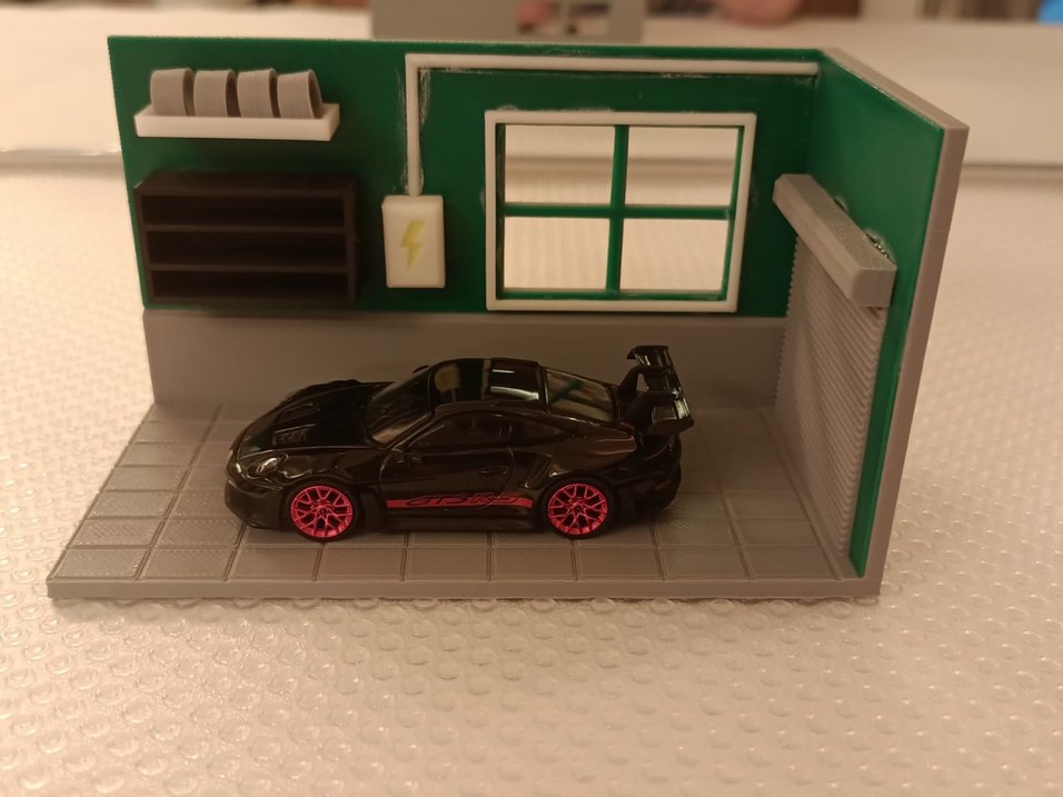 1/64 Araba garaj diaroma - Görsel 2
