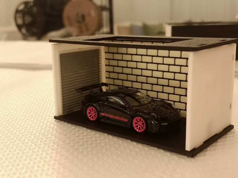 1/64 mini Araba ve Garaj Seti - Görsel 4