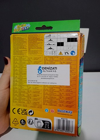 Beden Bestway Renkli Çocuk Kollukları