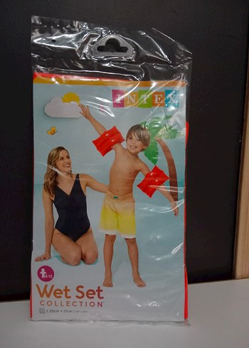 Çocuklar için Çok Renkli Islak Set Kollukları