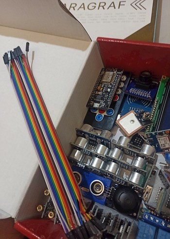 RAGRAF Çok Renkli Elektronik Kablo Seti