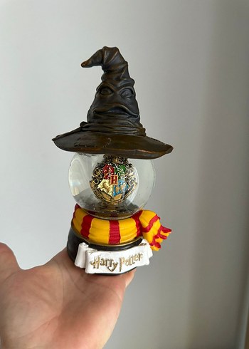 Diğer Harry Potter Şeçmen Şapka Işıklı Müzikli Büyük Kar Küresi