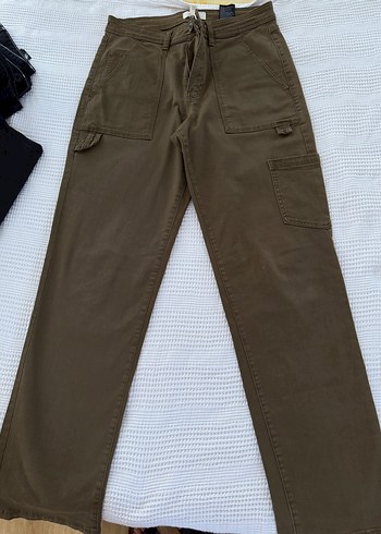 Haki yeşil kargo pantolon