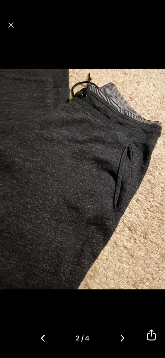 Gri Rahat Kesim Erkek Eşofman Altı - Görsel 2