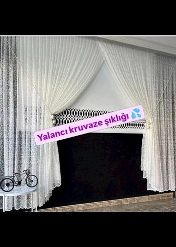 Kruvaze Perdelerimiz Sık Pile Ene Göre Fiyat Değişiyor