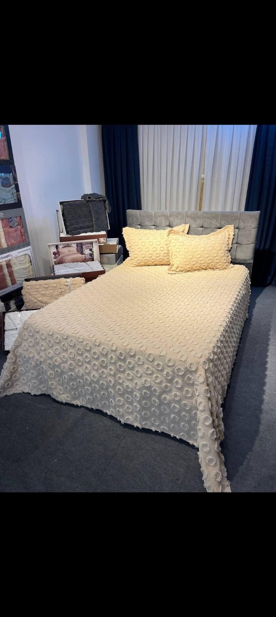 3 Parça Çeyizlik Pike Takımlarımız Pamuklu Kumaş - Görsel 4