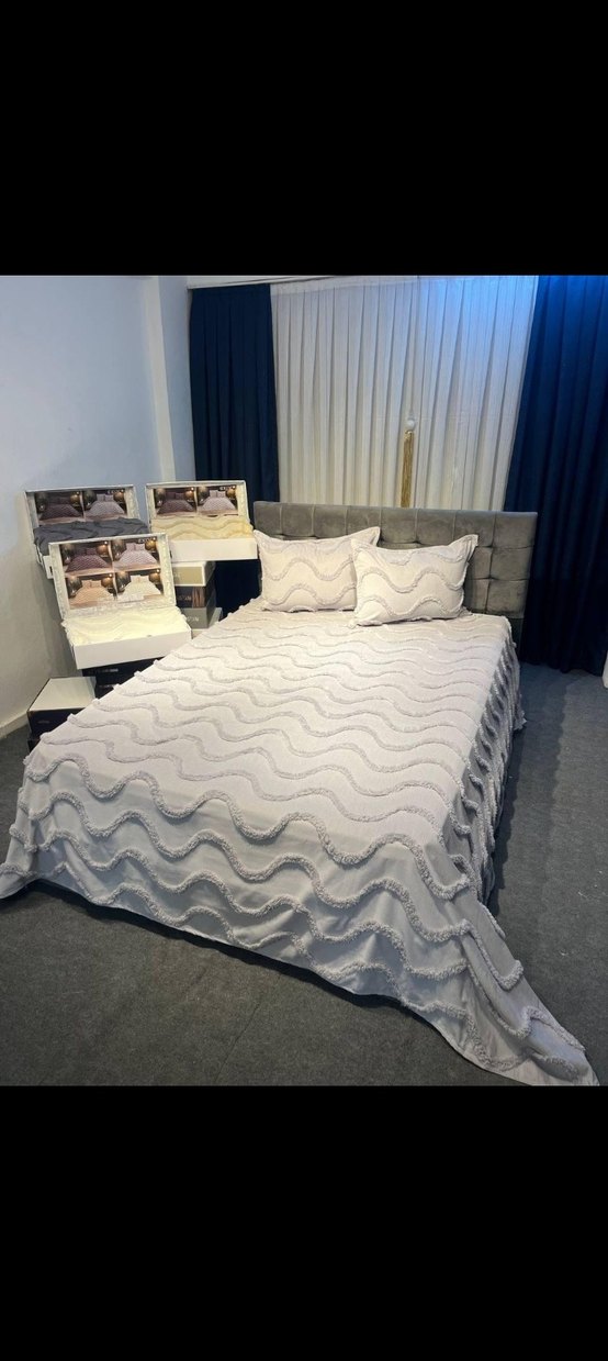 3 Parça Çeyizlik Pike Çeşitlerimiz Özel Üretim Pamuklu Kumaştır - Görsel 2