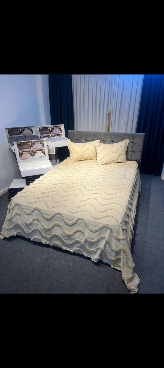 3 Parça Çeyizlik Pike Çeşitlerimiz Özel Üretim Pamuklu Kumaştır - Görsel 3