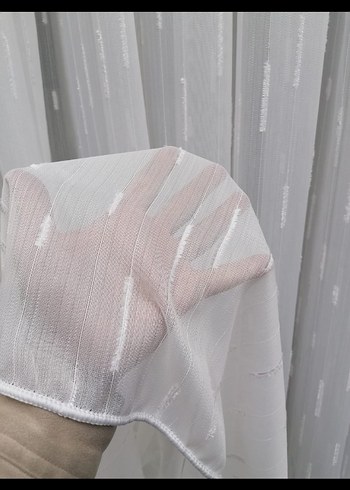 Keten Kelebek Desen Tülümüz Sık Pile - Görsel 2