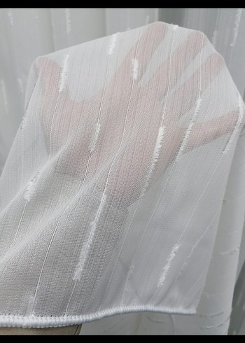 Keten Kelebek Desen Tülümüz Sık Pile - Görsel 5