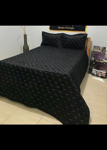 Çift Kişilik Kadife Yatak Örtüsü Yastık Kılıfı Çeşitlerimiz - Görsel 4
