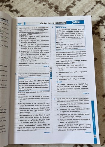 Beden Renk TYT KPSS Dil Bilgisi Soru Bankası Tamamı Çözümlü