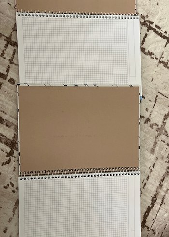 4 adet defter