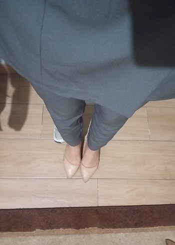 s Beden Gri Blazer Takım