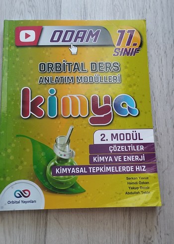 11. Sınıf Kimya Orbital Ders Modülleri Kitabı