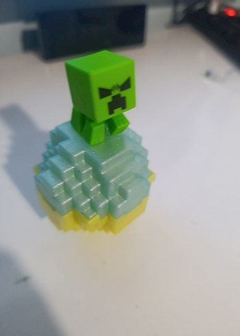  Yeşil Creeper Minecraft Aksiyon Figürü