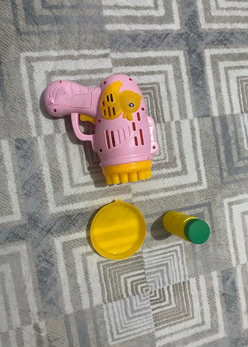 Beden Renkli Pembe Oyuncak Tabanca