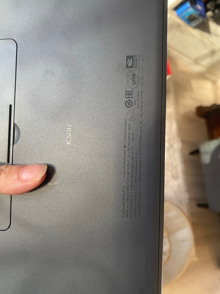 Logitech Gri Yuvarlak Tuşlu Klavye - Görsel 3