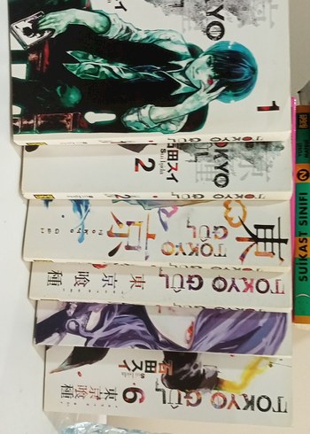 Tokyo Ghoul Manga Seti Cilt 1-6