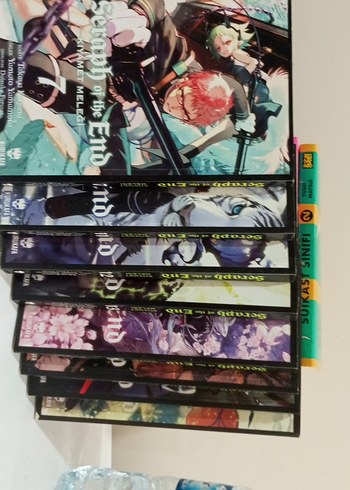 Seraph of the End Cilt 7-17 Manga Seti