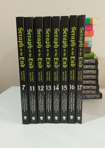 Seraph of the End Cilt 7-17 Manga Seti