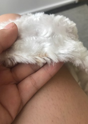 Kız Çocuk Beyaz Kürk Detaylı Bolero - Görsel 3