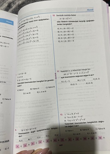 TYT Matematik 1. Kitap - Modüler Konu Anlatımı - Görsel 8