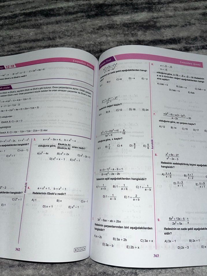 TYT Matematik 1. Kitap - Modüler Konu Anlatımı - Görsel 4