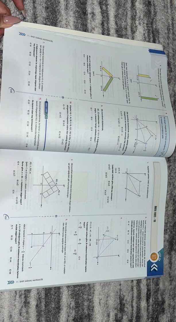 11. Sınıf Matematik Soru Bankası - Bilgi Sarmal - Görsel 5