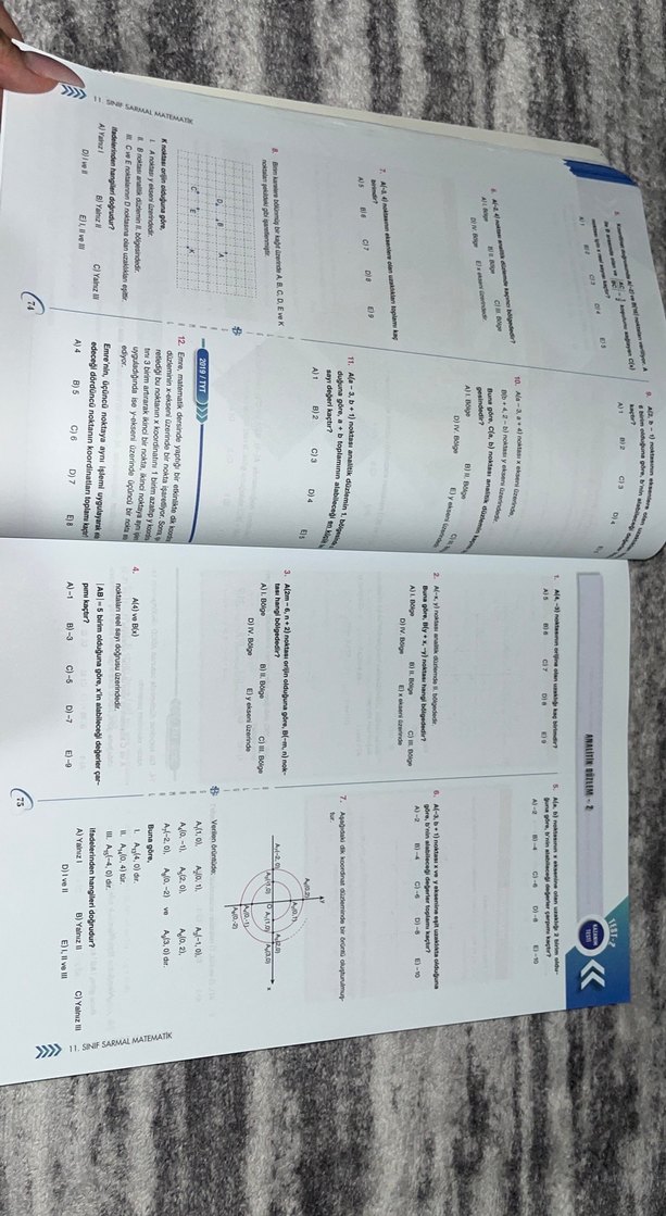 11. Sınıf Matematik Soru Bankası - Bilgi Sarmal - Görsel 4