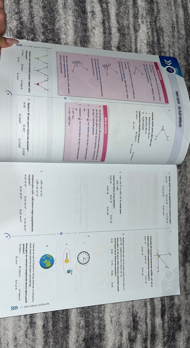11. Sınıf Matematik Soru Bankası - Bilgi Sarmal - Görsel 2