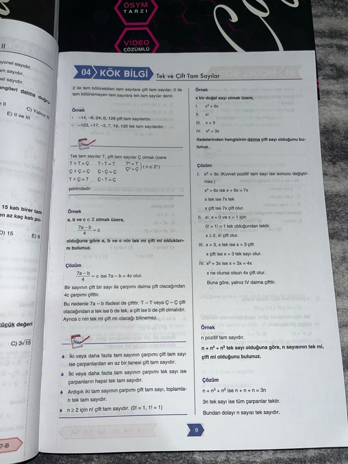 Puan ve Sistemplus Serisi TYT-AYT Konu Anlatım ve Soru Bankası - Görsel 5