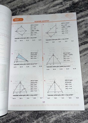 TYT Geometri Soru Bankası - Karekok - Görsel 4