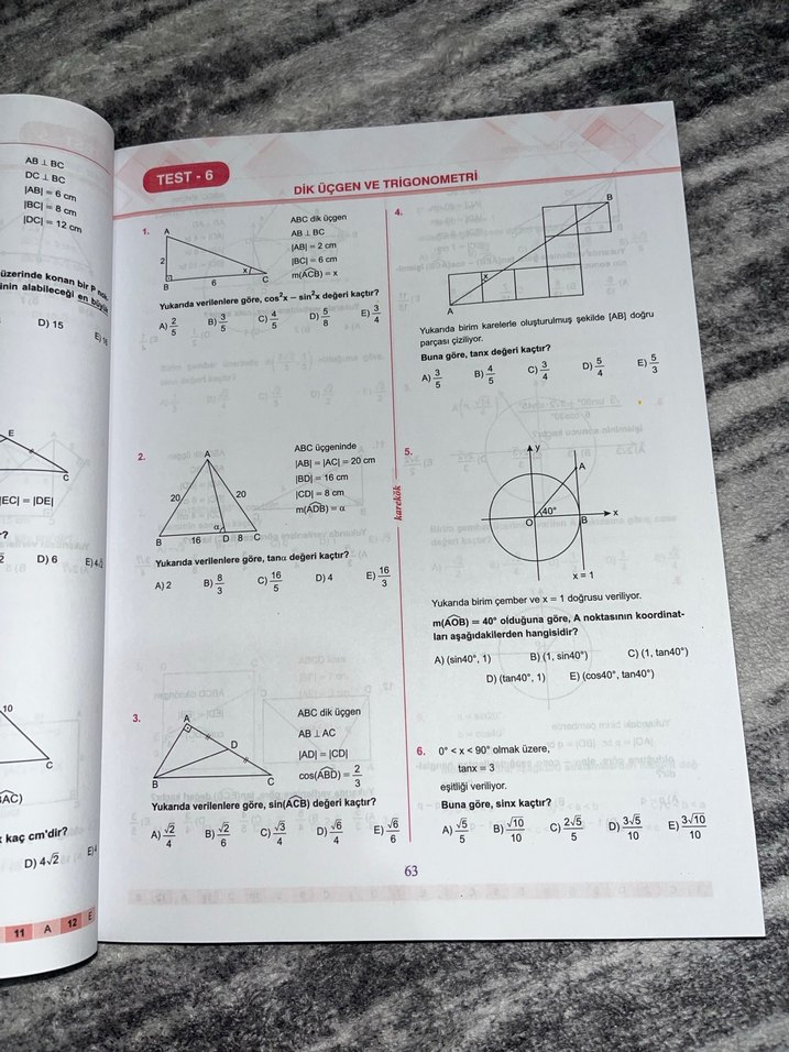 TYT Geometri Soru Bankası - Karekok - Görsel 5