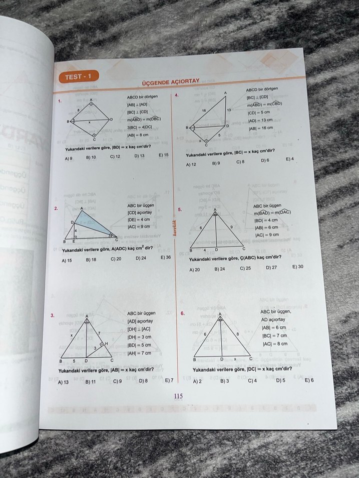 TYT Geometri Soru Bankası - Karekok - Görsel 4